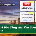 I-5 Bắc đóng cửa Tìm đường khác!