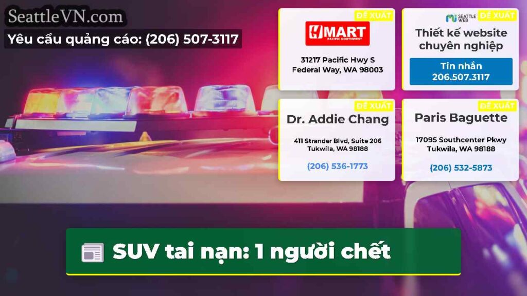 SUV tai nạn: 1 người chết