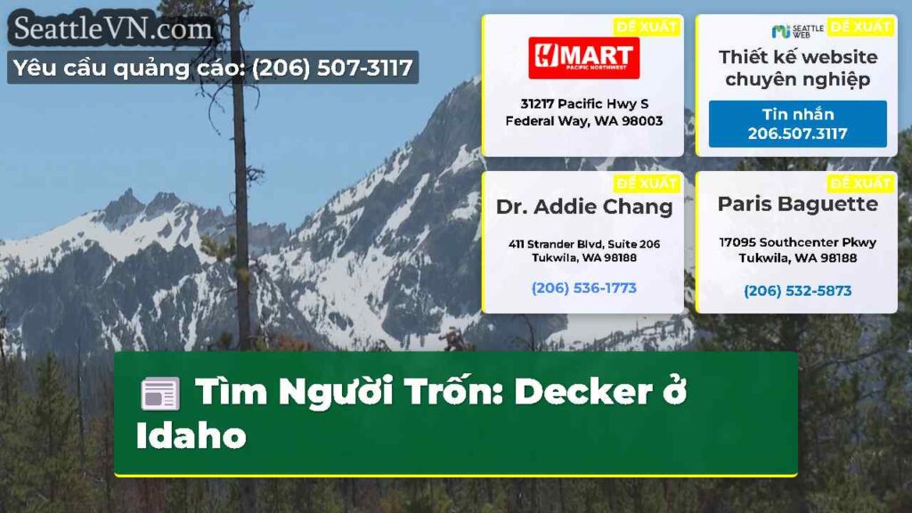 Tìm Người Trốn: Decker ở Idaho