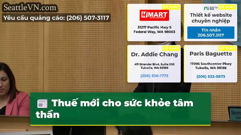 Thuế mới cho sức khỏe tâm thần