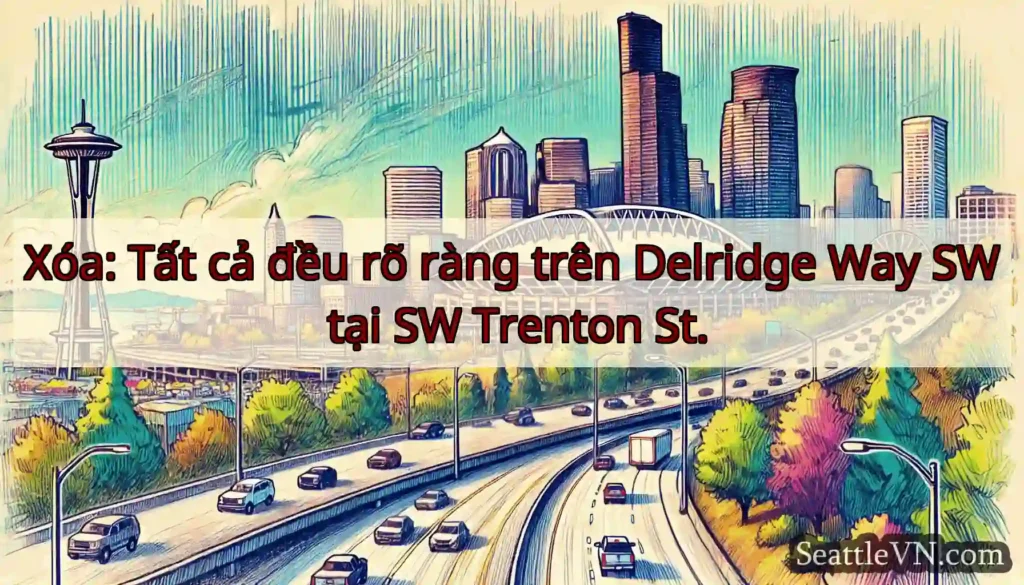 Xóa: Tất cả đều rõ ràng trên Delridge Way SW tại
