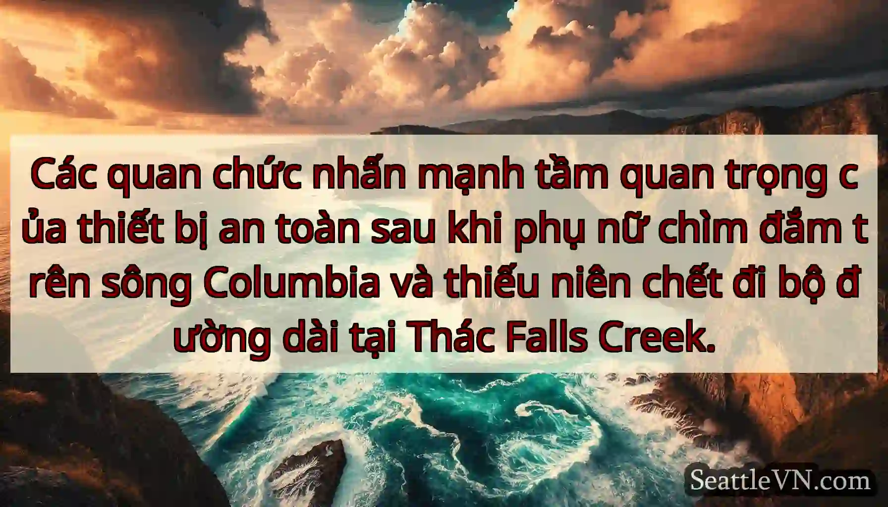 Các quan chức nhấn mạnh tầm quan trọng của thiết