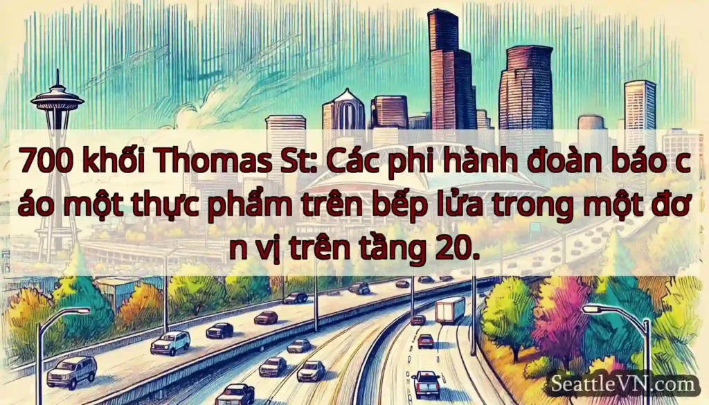 700 khối Thomas St: Các phi hành đoàn báo cáo một