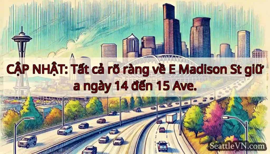 CẬP NHẬT: Tất cả rõ ràng về E Madison St giữa