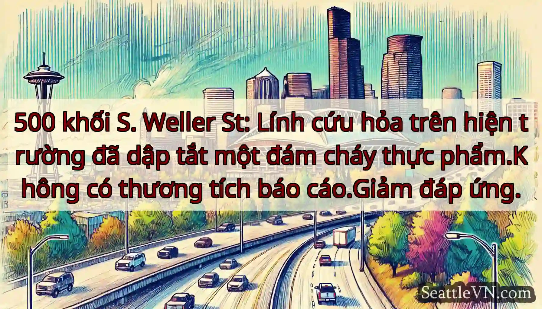 500 khối S. Weller St: Lính cứu hỏa trên hiện