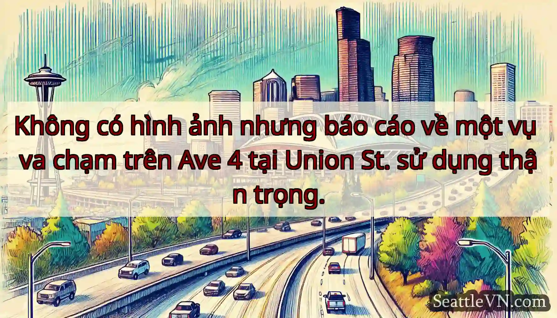 Không có hình ảnh nhưng báo cáo về một vụ va chạm