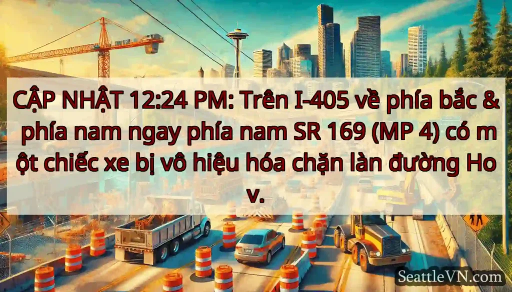CẬP NHẬT 12:24 PM: Trên I-405 về phía bắc & phía