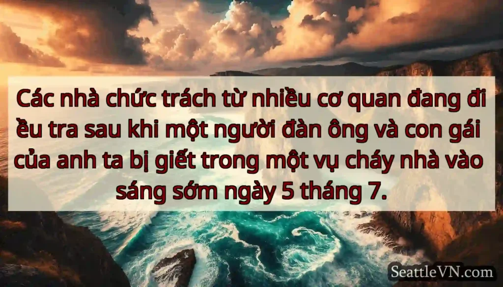Các nhà chức trách từ nhiều cơ quan đang điều tra