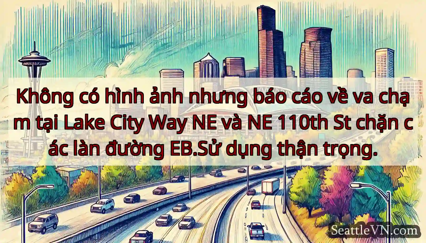 Không có hình ảnh nhưng báo cáo về va chạm tại