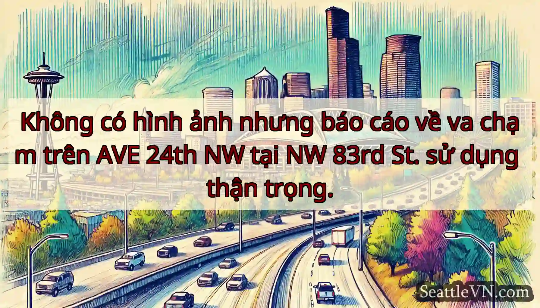 Không có hình ảnh nhưng báo cáo về va chạm trên