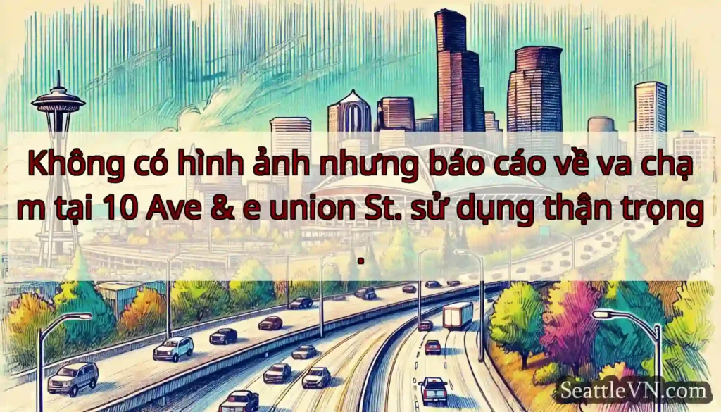 Không có hình ảnh nhưng báo cáo về va chạm tại 10