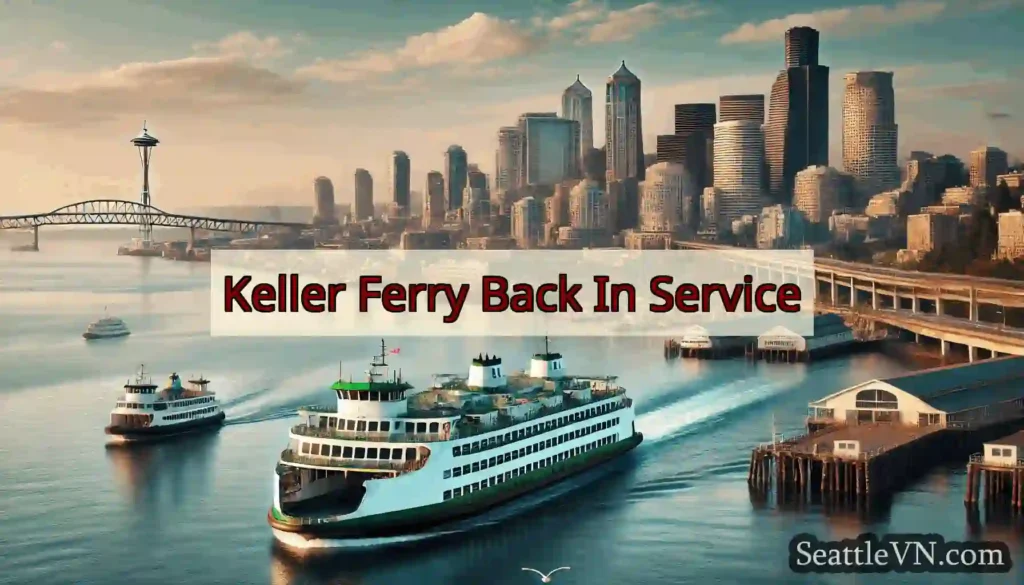 Keller Ferry Back In Service