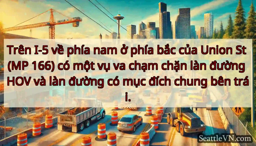 Trên I-5 về phía nam ở phía bắc của Union St (MP