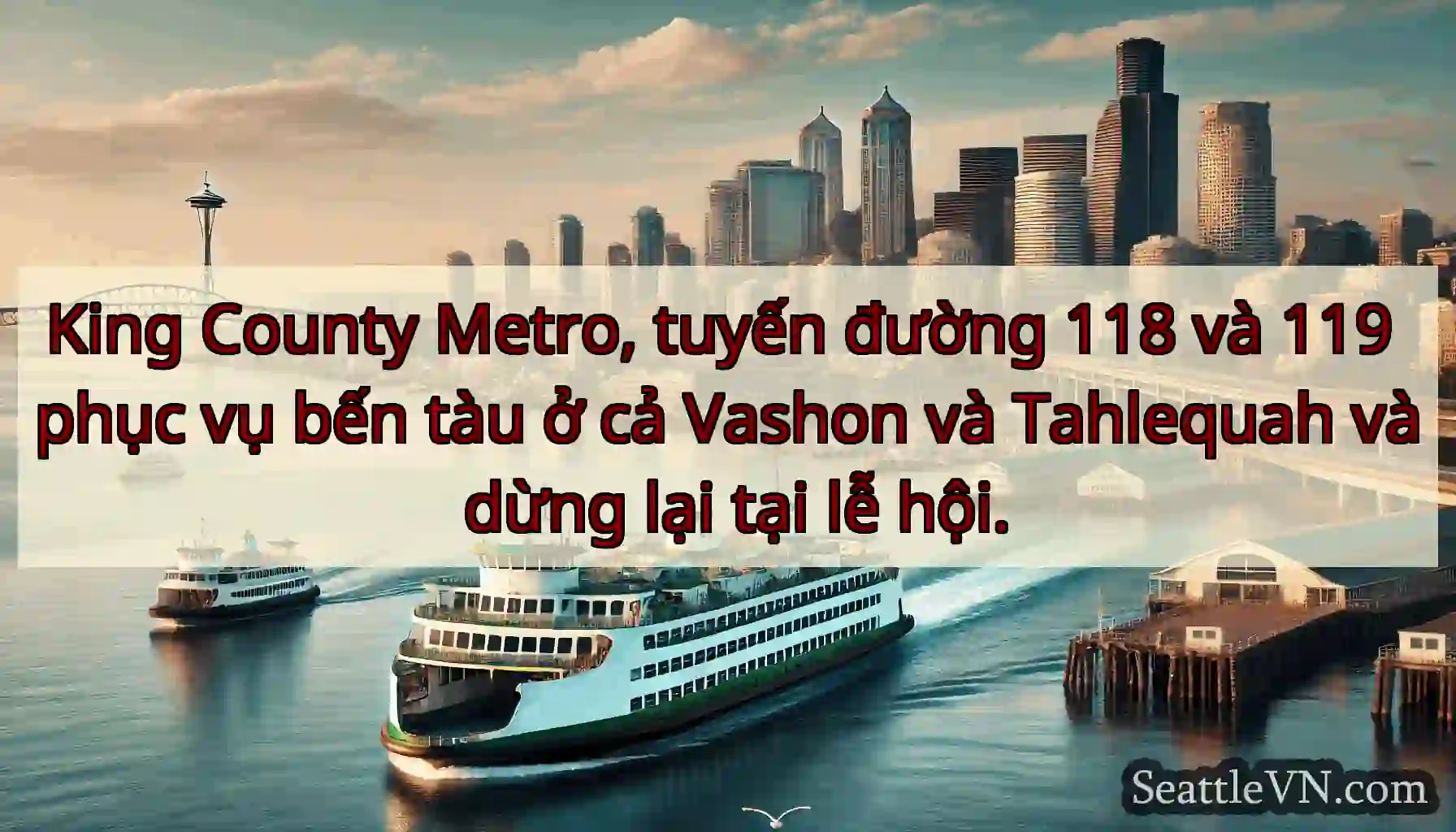King County Metro, tuyến đường 118 và 119 phục vụ
