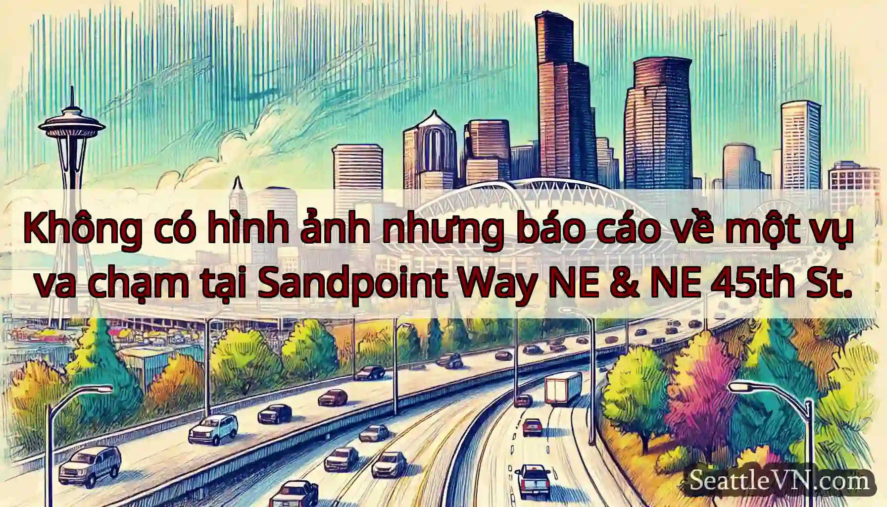 Không có hình ảnh nhưng báo cáo về một vụ va chạm