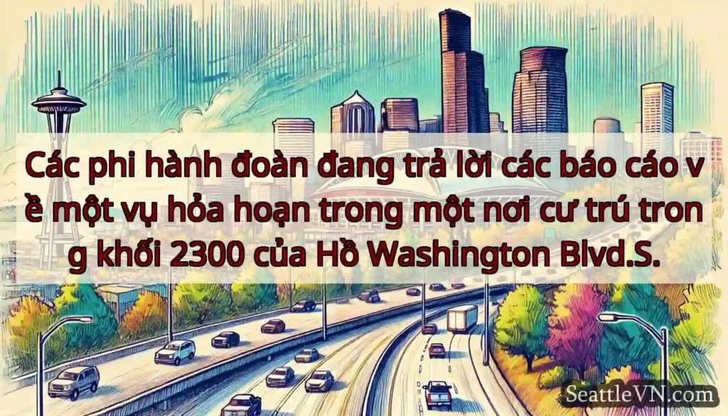 Các phi hành đoàn đang trả lời các báo cáo về một