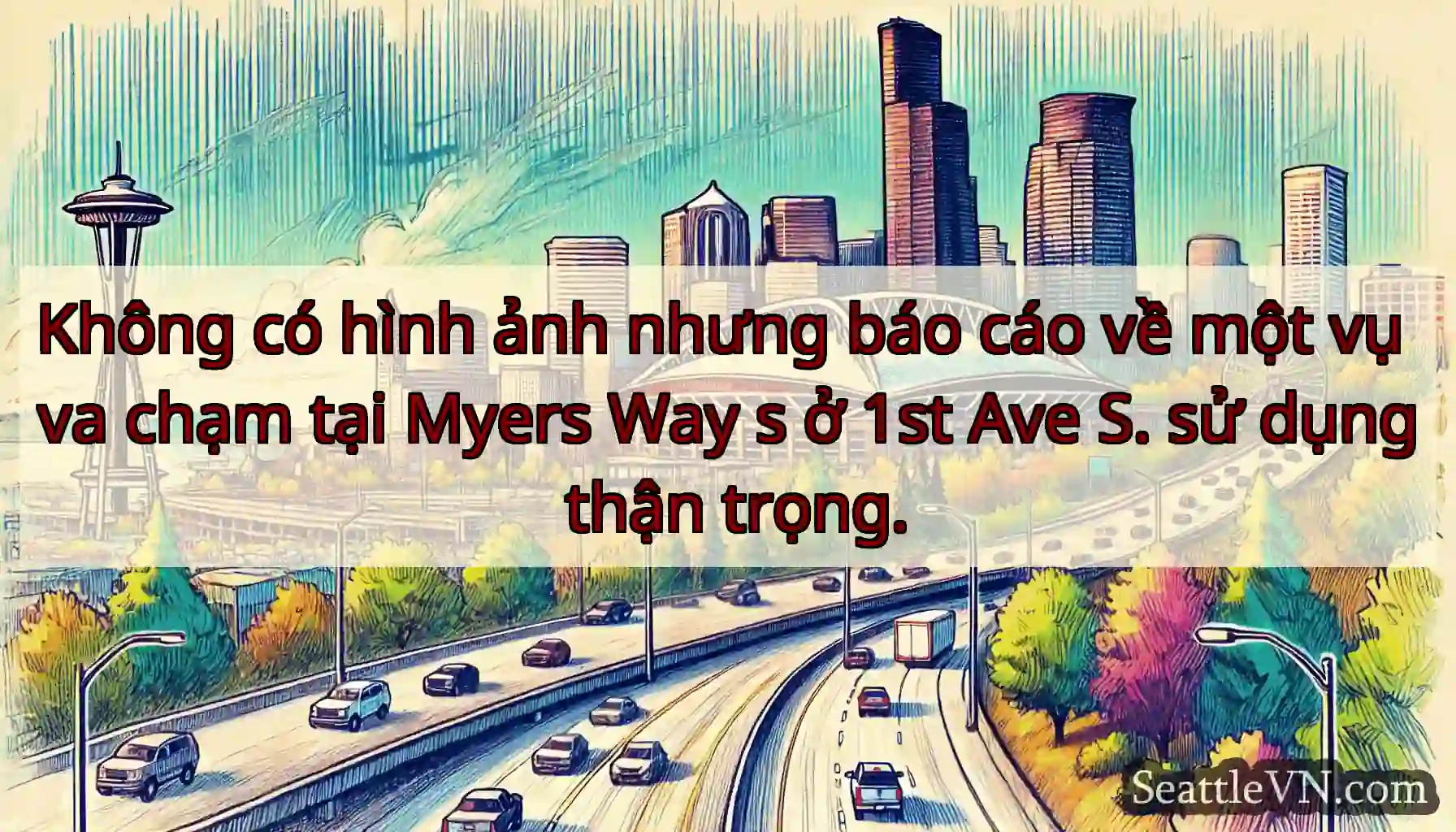 Không có hình ảnh nhưng báo cáo về một vụ va chạm