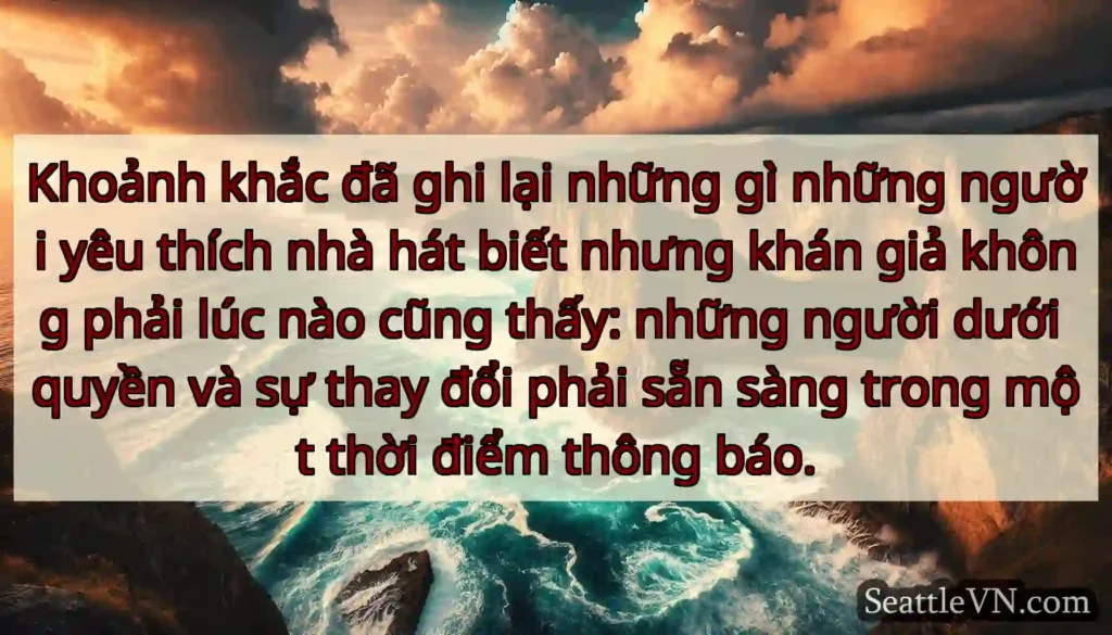 Khoảnh khắc đã ghi lại những gì những người yêu