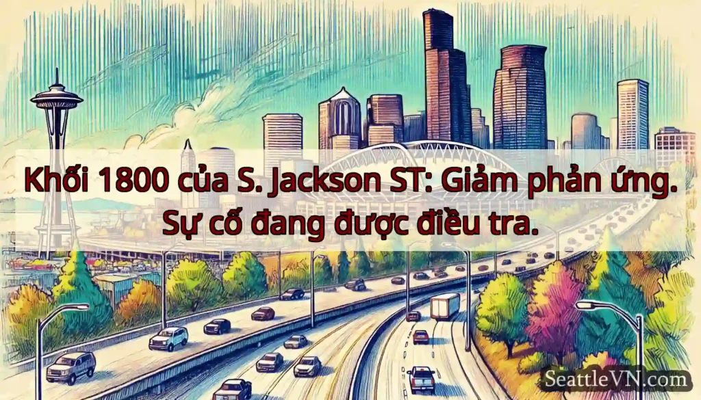 Khối 1800 của S. Jackson ST: Giảm phản ứng.Sự cố
