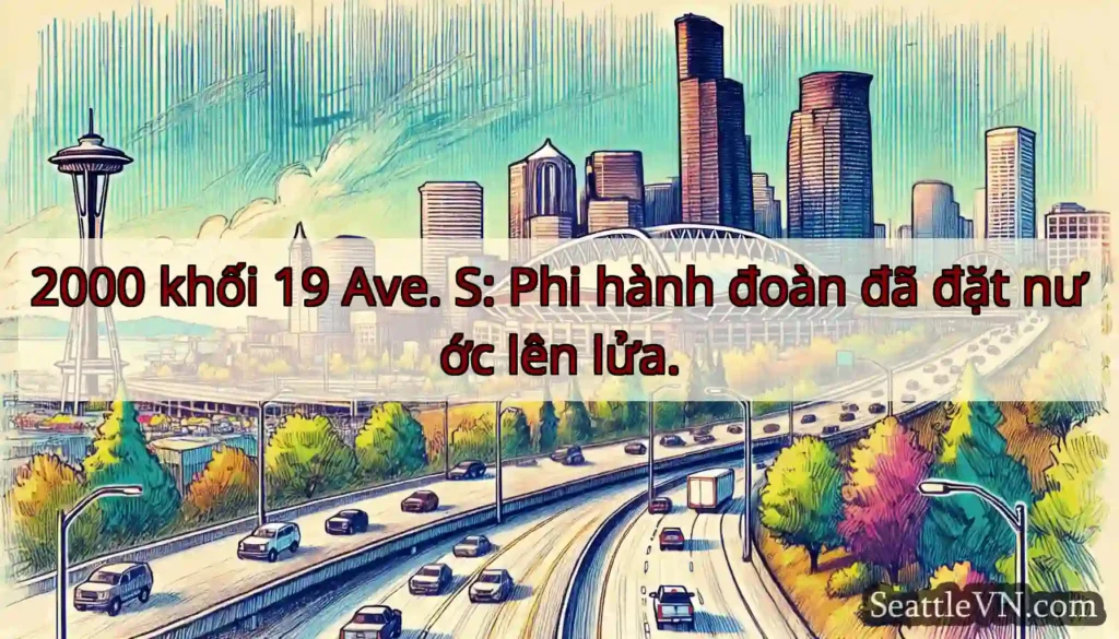 2000 khối 19 Ave. S: Phi hành đoàn đã đặt nước