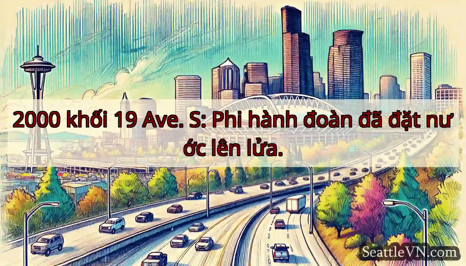 2000 khối 19 Ave. S: Phi hành đoàn đã đặt nước