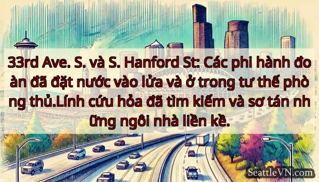 33rd Ave. S. và S. Hanford St: Các phi hành đoàn