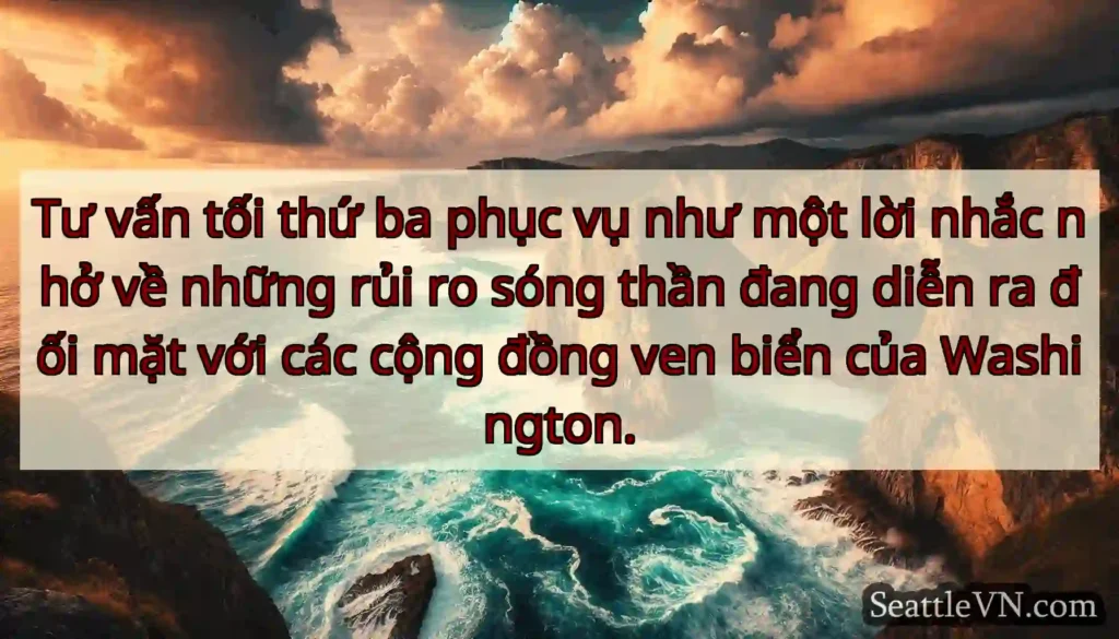 Tư vấn tối thứ ba phục vụ như một lời nhắc nhở về