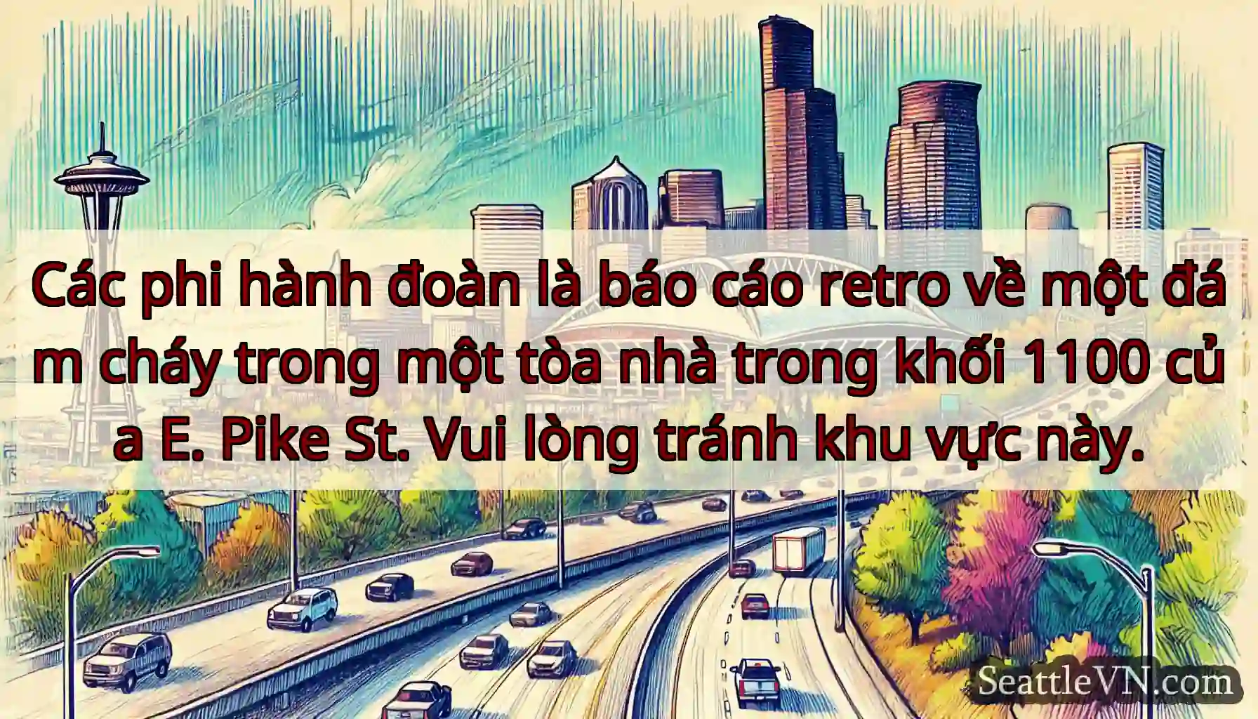 Các phi hành đoàn là báo cáo retro về một đám