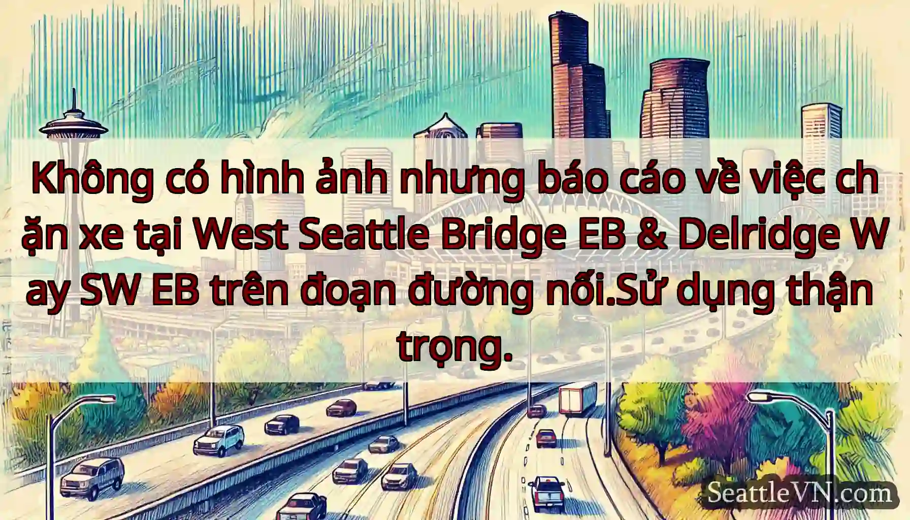 Không có hình ảnh nhưng báo cáo về việc chặn xe