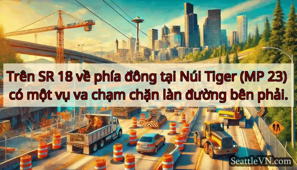 Trên SR 18 về phía đông tại Núi Tiger (MP 23) có