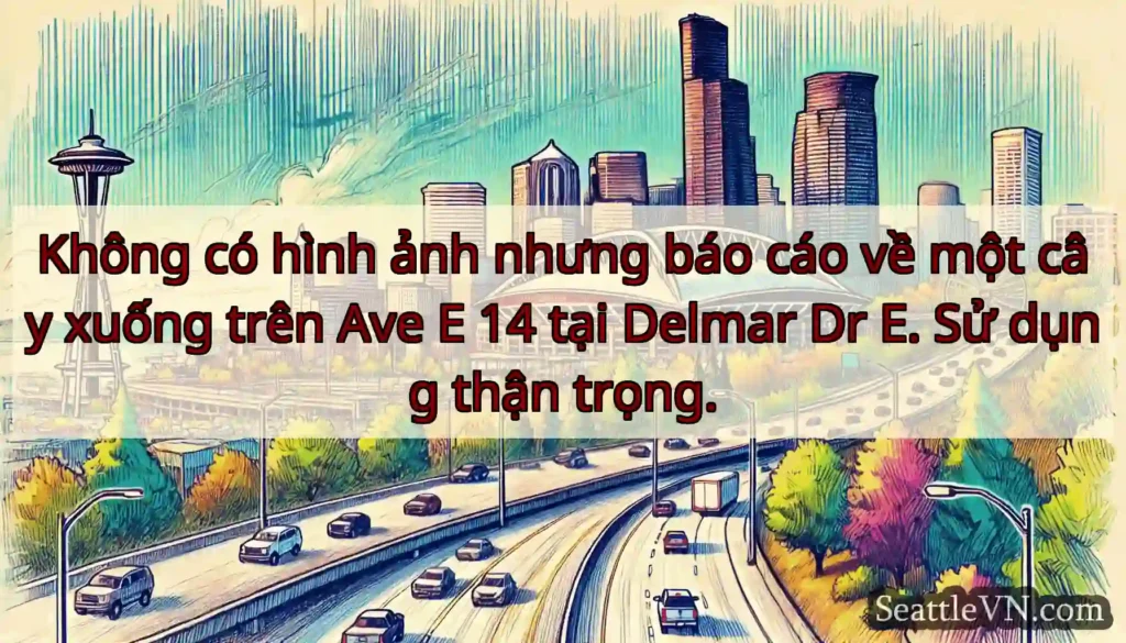 Không có hình ảnh nhưng báo cáo về một cây xuống