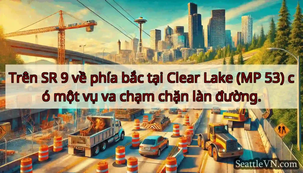 Trên SR 9 về phía bắc tại Clear Lake (MP 53) có