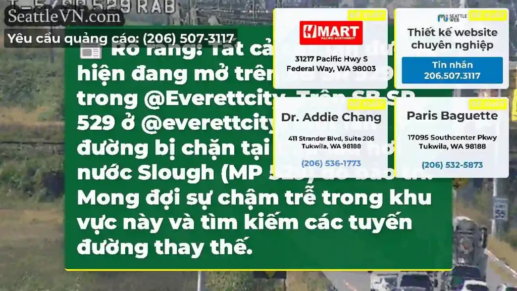 Rõ ràng: Tất cả các làn đường hiện đang mở trên