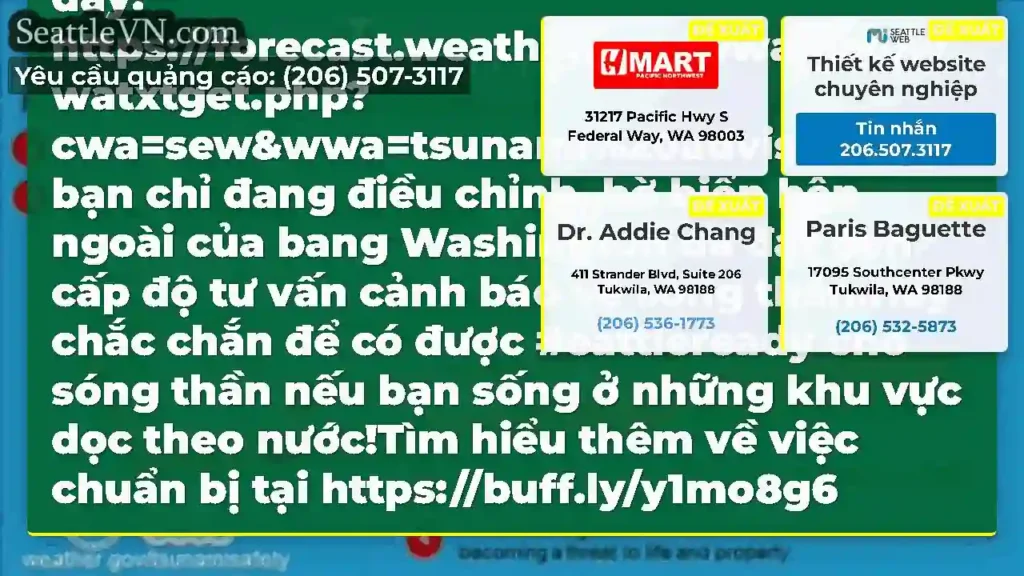 Một lời khuyên về sóng thần vẫn có hiệu lực đối