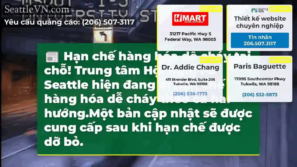 Hạn chế hàng hóa dễ cháy tại chỗ!