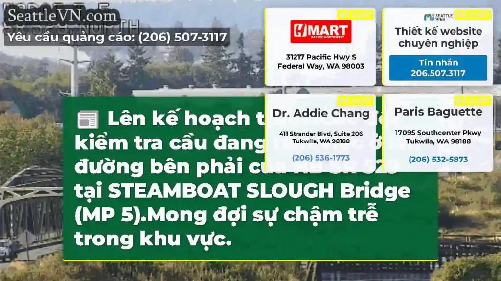 Lên kế hoạch trước!Các đội kiểm tra cầu đang làm