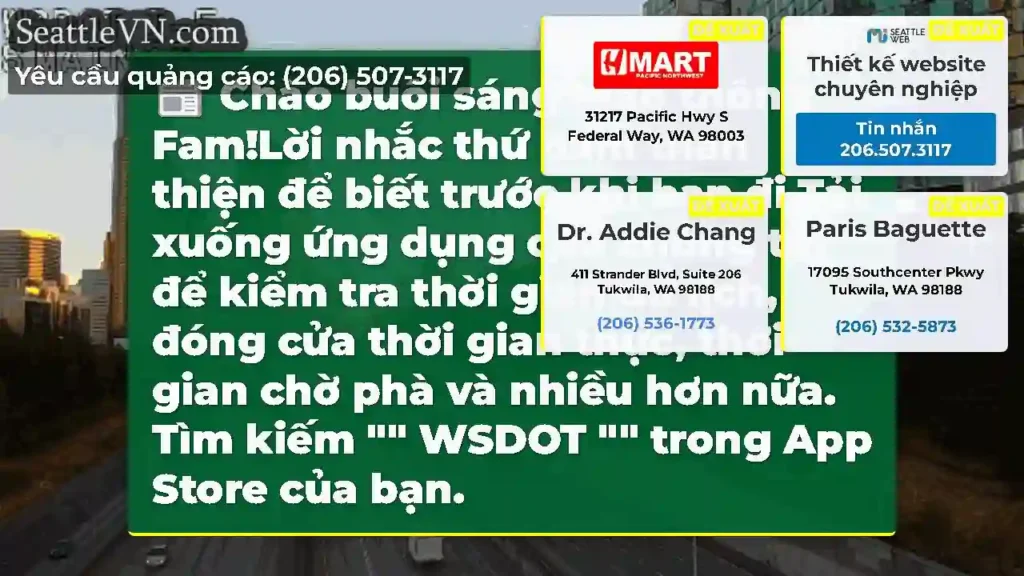 Chào buổi sáng giao thông Fam!Lời nhắc thứ năm