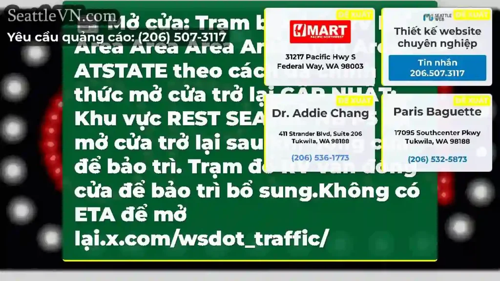 Mở cửa: Trạm bán kết RV RV Area Area Area Area