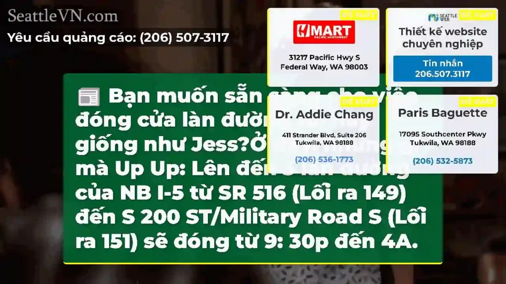 Bạn muốn sẵn sàng cho việc đóng cửa làn đường tối