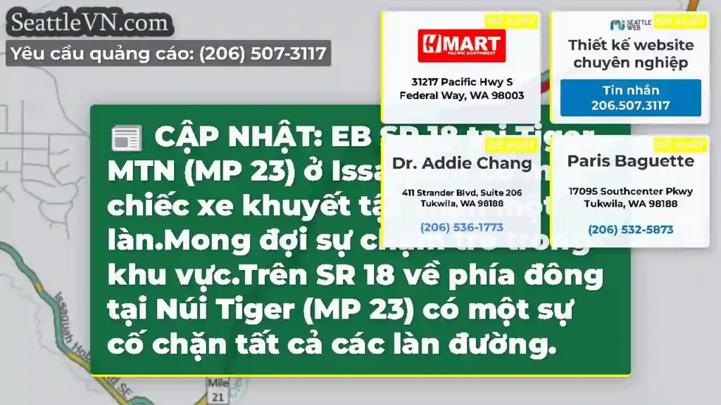 CẬP NHẬT: EB SR 18 tại Tiger MTN (MP 23) ở