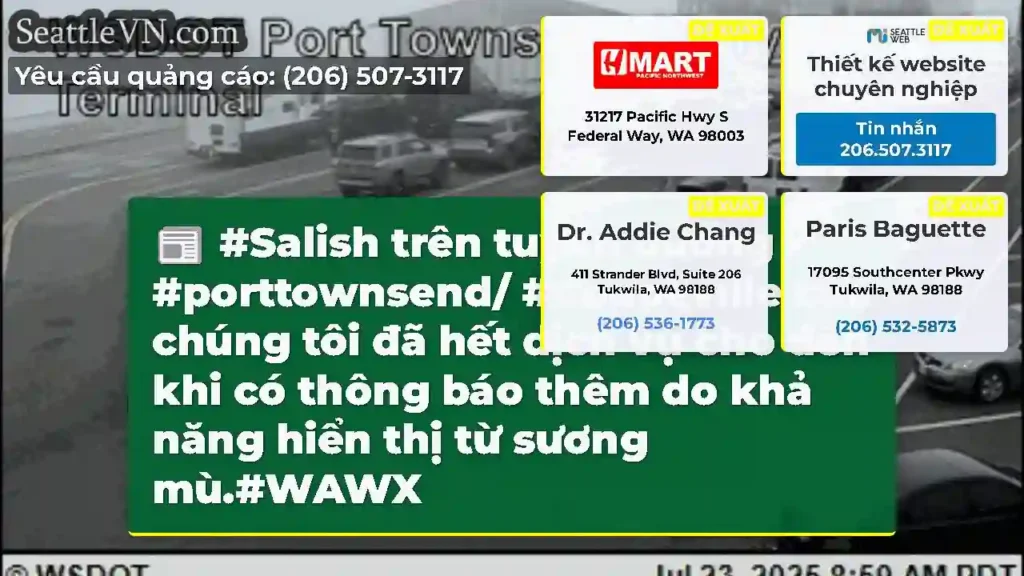 #Salish trên tuyến đường #porttownsend/