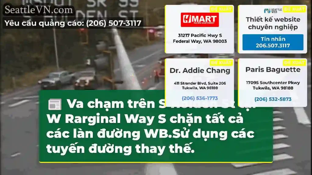 Va chạm trên S Holden St tại W Rarginal Way S