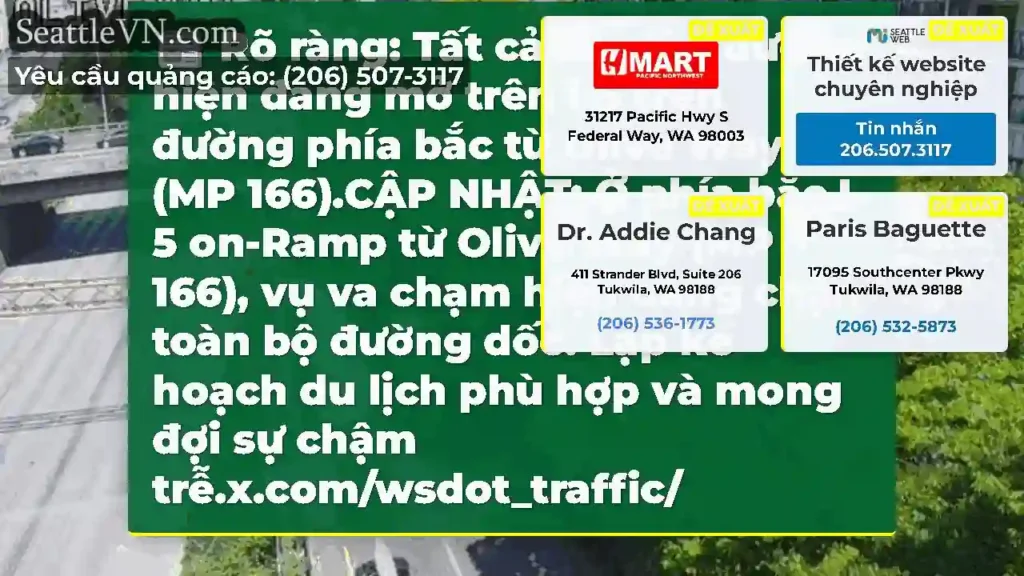 Rõ ràng: Tất cả các làn đường hiện đang mở trên