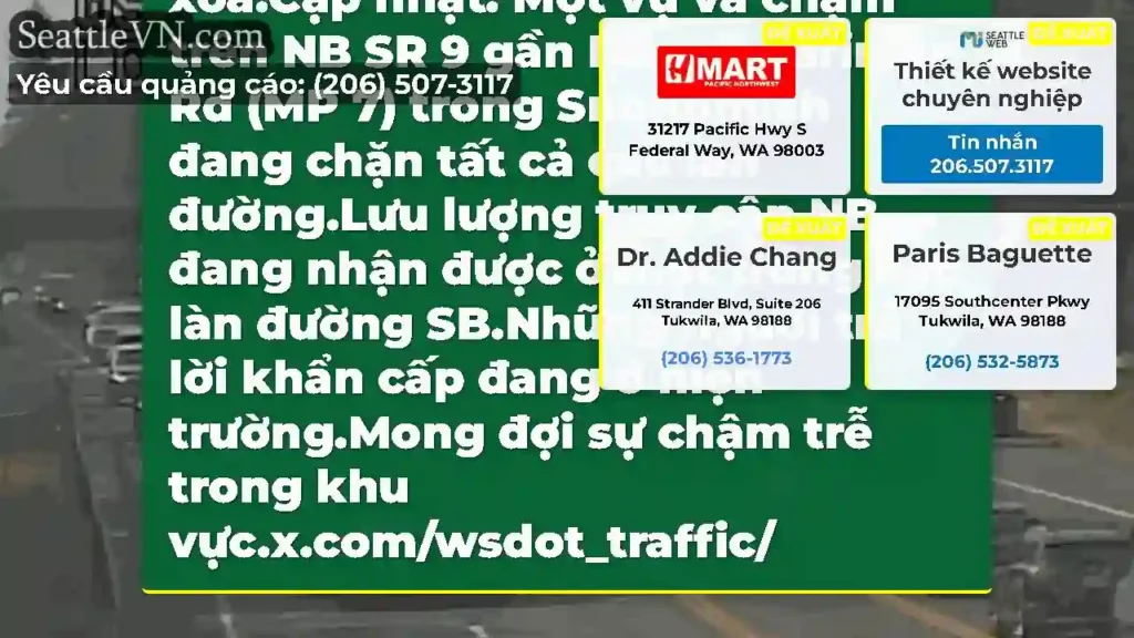 Xóa: Vụ va chạm trên NB SR 9 gần Lowell-Larimer