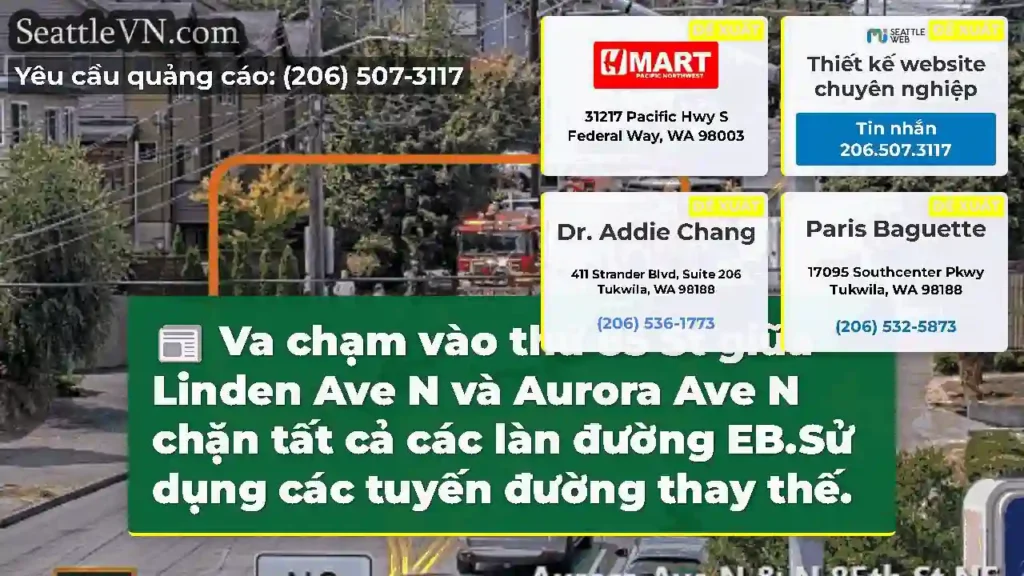 Va chạm vào thứ 85 St giữa Linden Ave N và Aurora