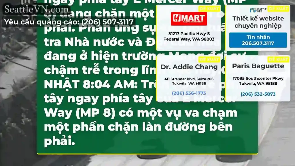 CẬP NHẬT: Đây là hình ảnh của vụ va chạm trên WB