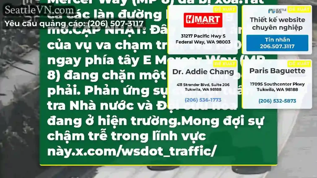 Đã xóa: Sự va chạm này trên WB I-90 ngay phía tây
