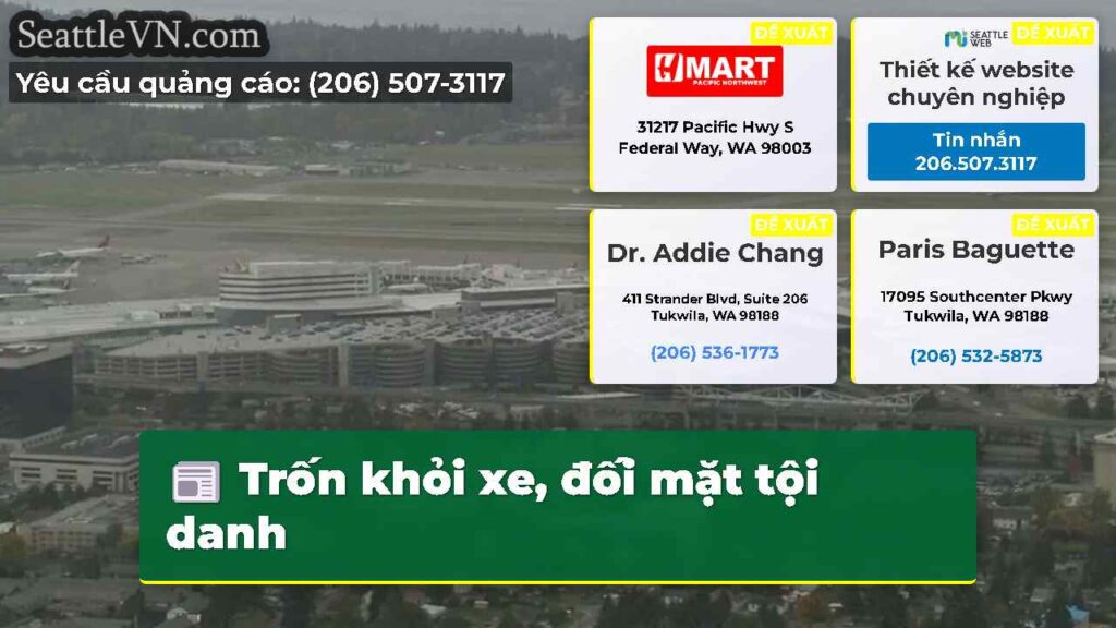 Trốn khỏi xe, đối mặt tội danh