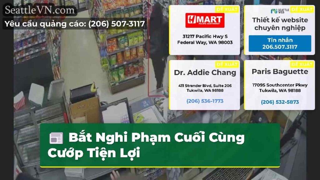 Bắt Nghi Phạm Cuối Cùng Cướp Tiện Lợi