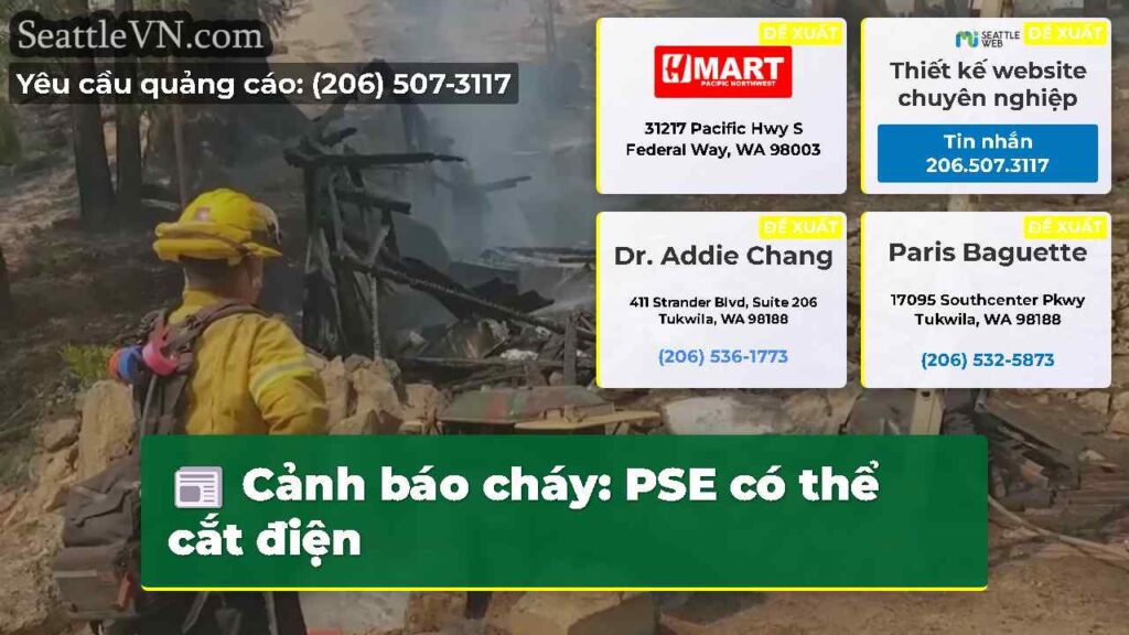 Cảnh báo cháy: PSE có thể cắt điện
